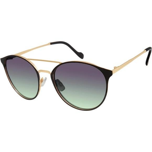 Retro Round Metal Sunglasses with Uv Protection, 56 Mm For Women main image 4